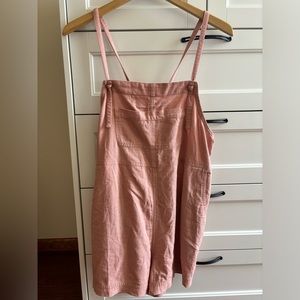 Old Navy Sleeveless Linen-Blend Utility Romper